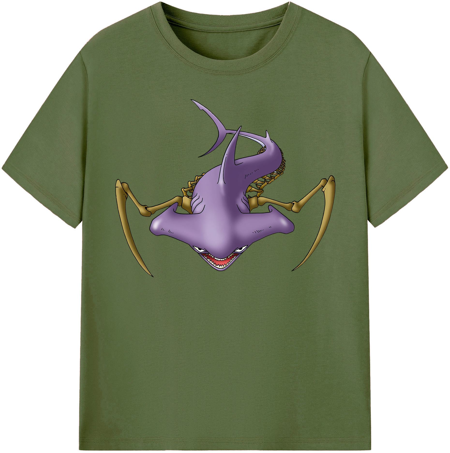 （画像用） ドラゴンクエスト Doragon Kuesuto Dragon Quest 綿100％半袖Tシャツ（フロントプリント）